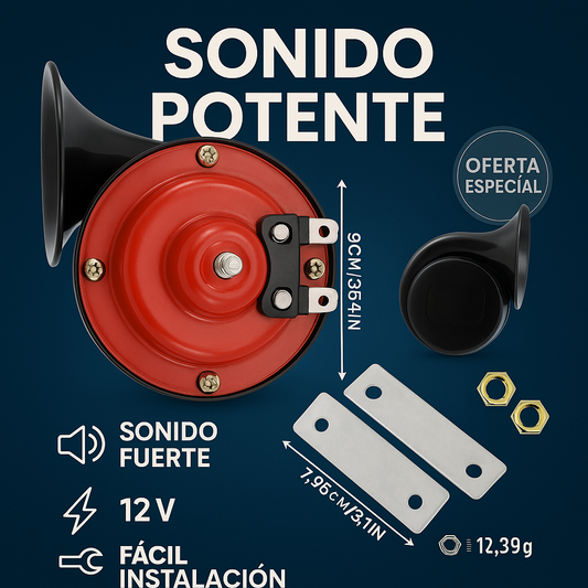 Las cornetas más potentes del mercado.🚘🔉🔊